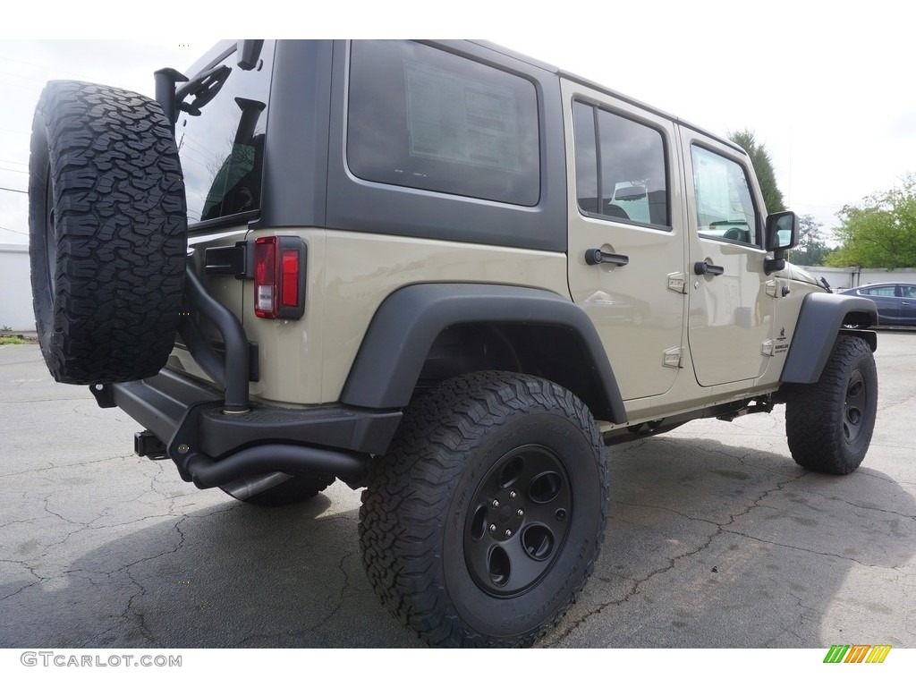 2017 Wrangler Unlimited Sport 4x4 - Gobi / Black photo #3