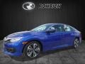 2017 Aegean Blue Metallic Honda Civic EX-T Sedan  photo #4