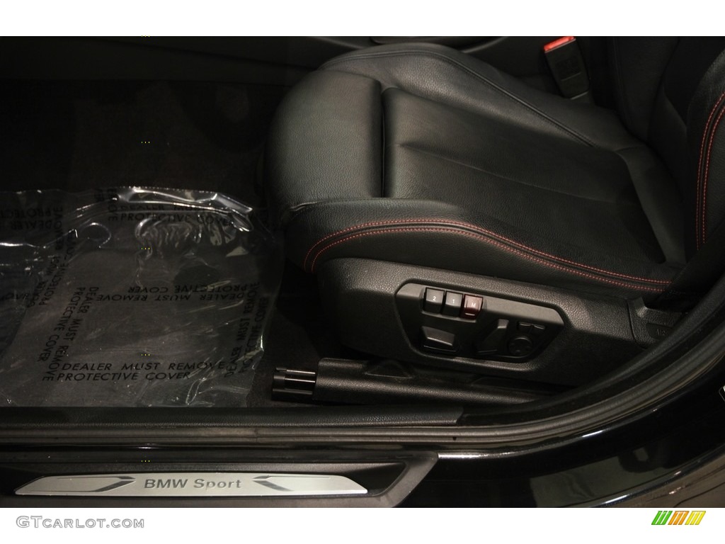 2014 3 Series 328i xDrive Gran Turismo - Black Sapphire Metallic / Coral Red/Black photo #7
