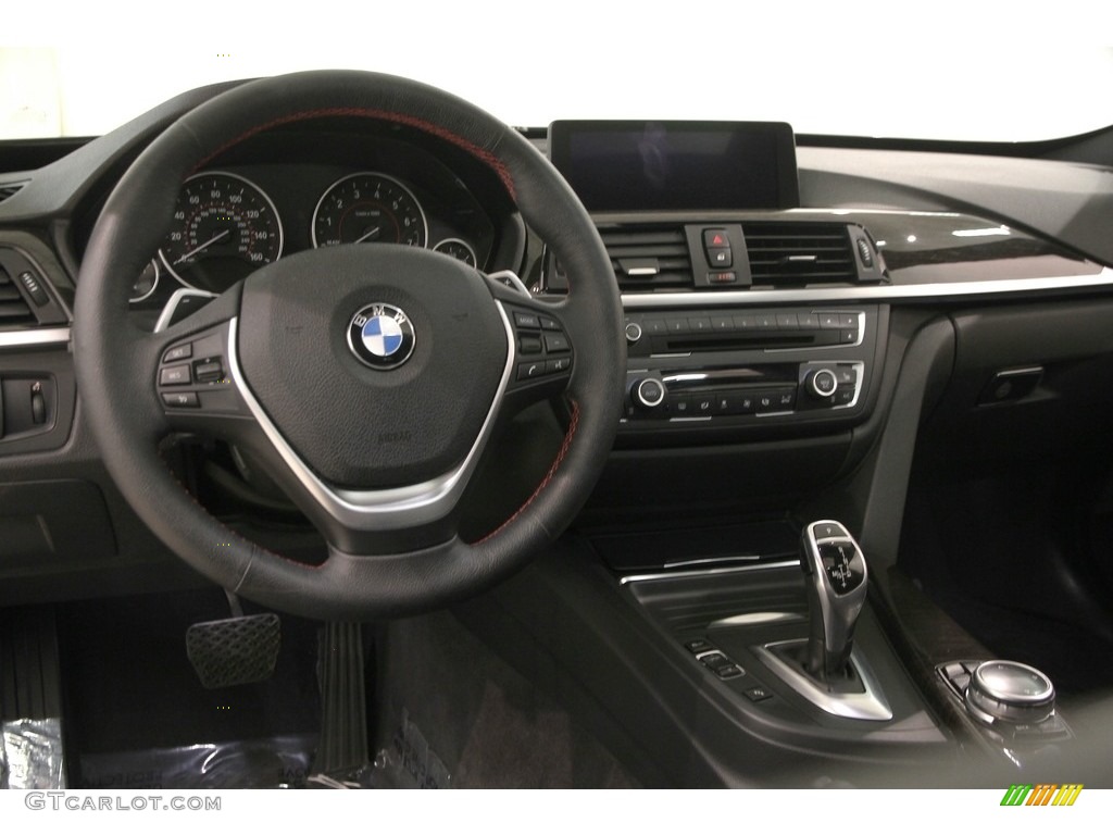 2014 3 Series 328i xDrive Gran Turismo - Black Sapphire Metallic / Coral Red/Black photo #10