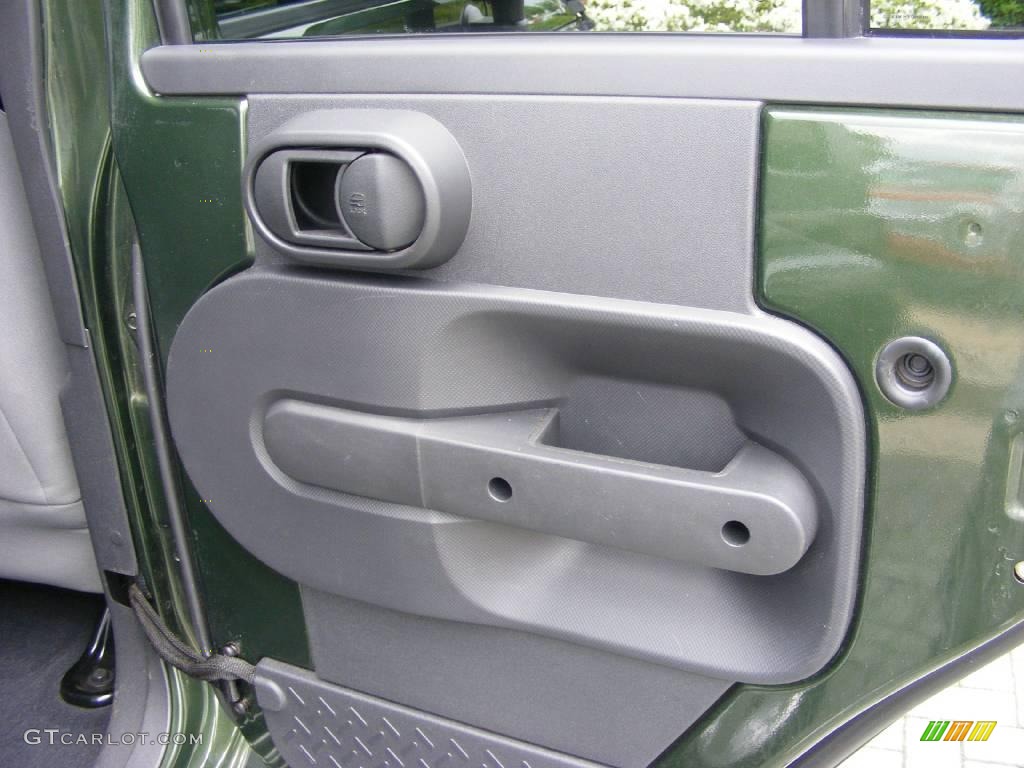 2008 Wrangler Unlimited Sahara - Jeep Green Metallic / Dark Slate Gray/Med Slate Gray photo #18