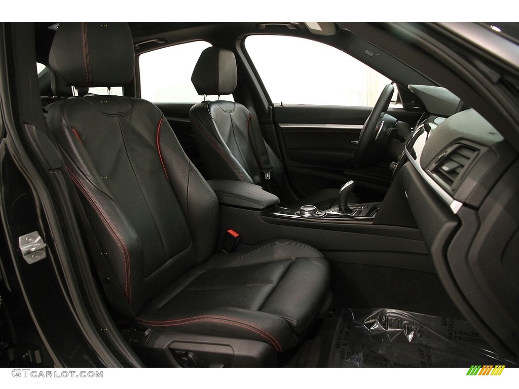 2014 3 Series 328i xDrive Gran Turismo - Black Sapphire Metallic / Coral Red/Black photo #25