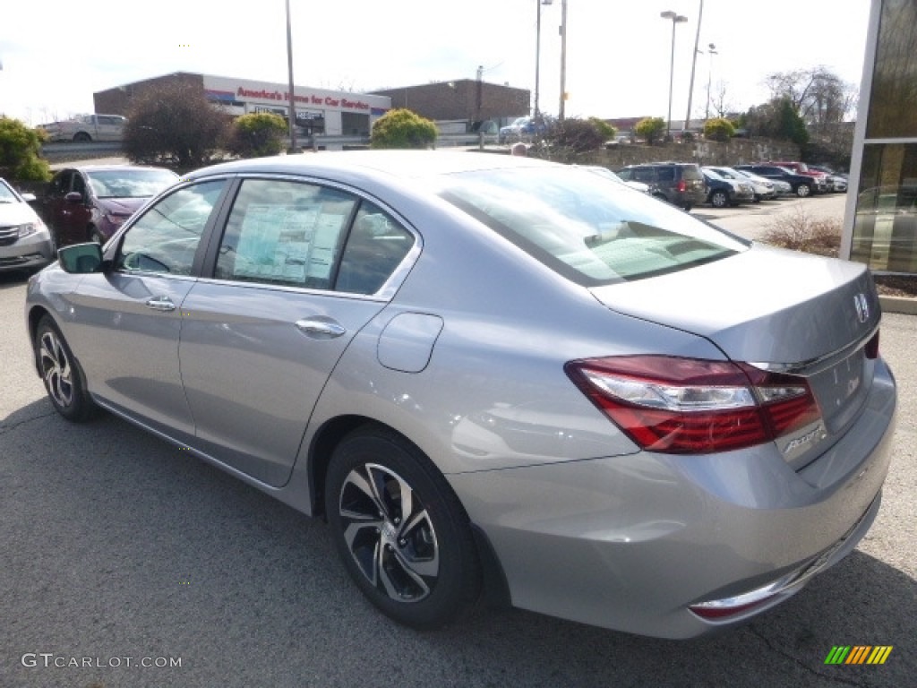 2017 Accord LX Sedan - Lunar Silver Metallic / Gray photo #2