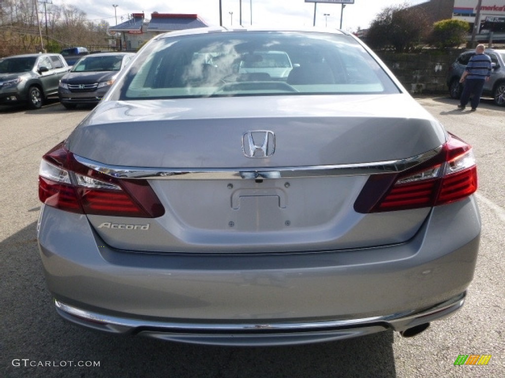 2017 Accord LX Sedan - Lunar Silver Metallic / Gray photo #3