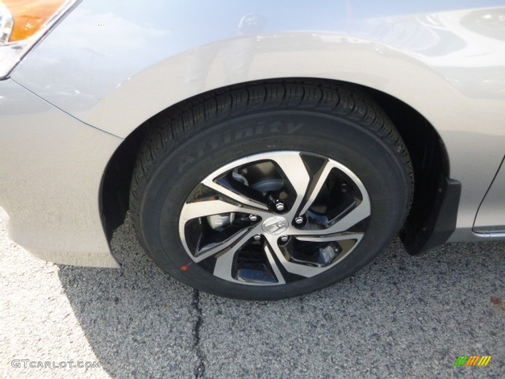 2017 Accord LX Sedan - Lunar Silver Metallic / Gray photo #7