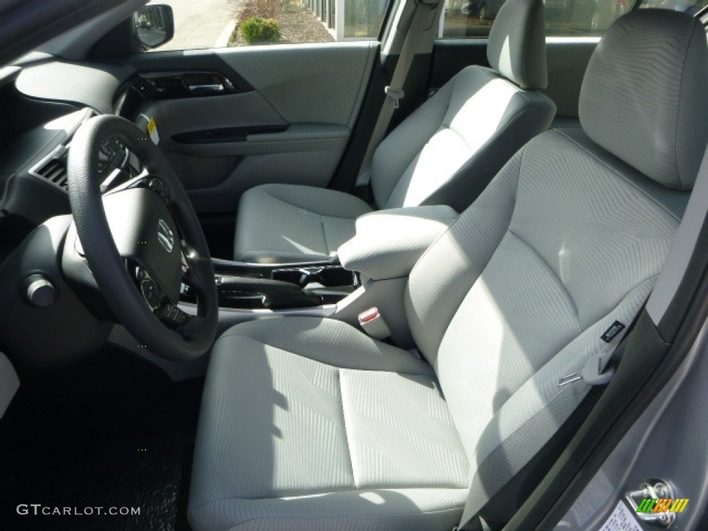 2017 Accord LX Sedan - Lunar Silver Metallic / Gray photo #8