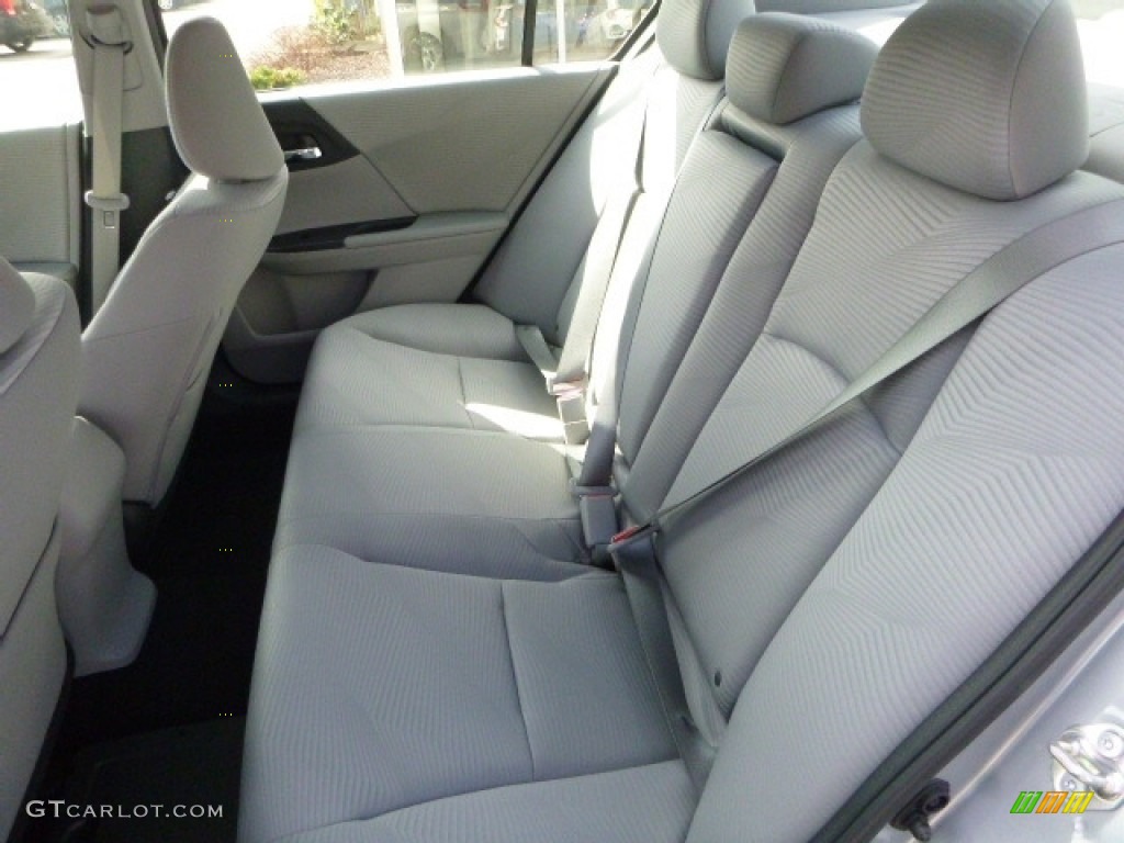 2017 Accord LX Sedan - Lunar Silver Metallic / Gray photo #9