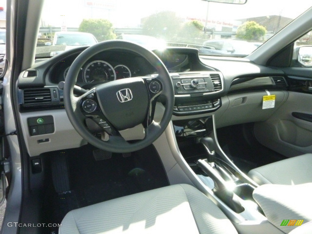 2017 Accord LX Sedan - Lunar Silver Metallic / Gray photo #10