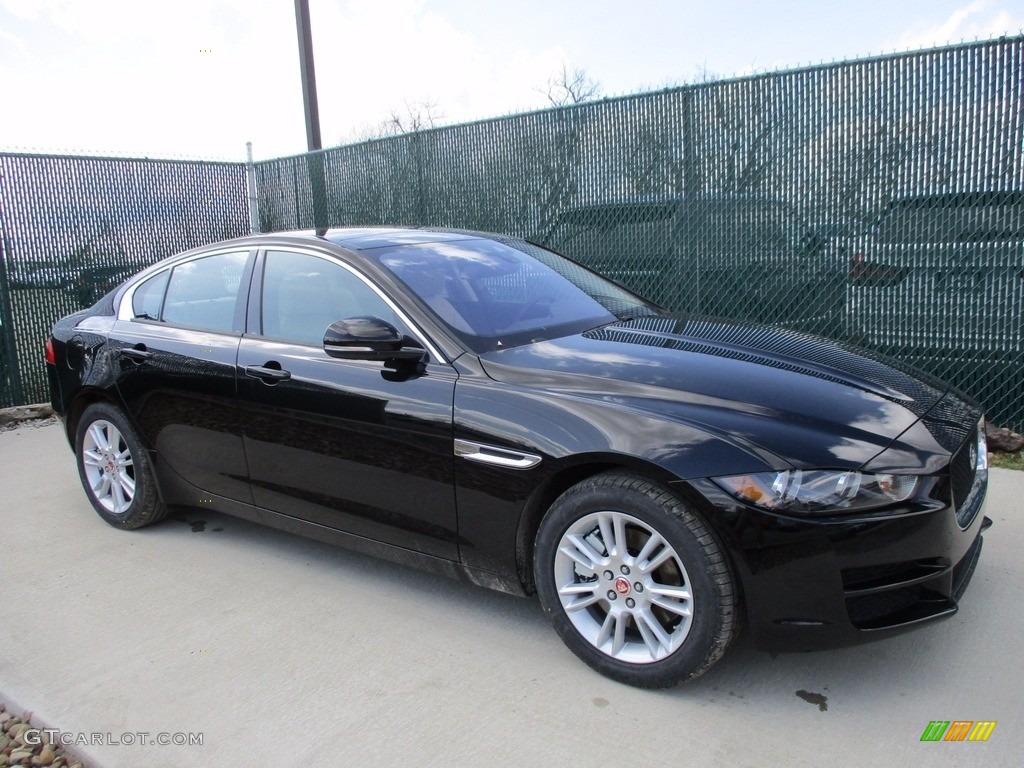 Ebony Black Jaguar XE