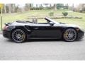 Black 2017 Porsche 911 Turbo S Cabriolet Exterior