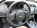 2017 Jaguar XE Latte Interior Steering Wheel Photo