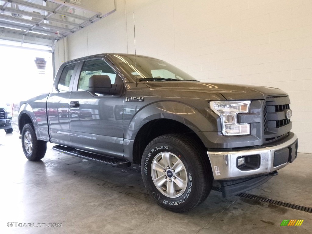 2017 F150 XL SuperCab 4x4 - Magnetic / Earth Gray photo #1