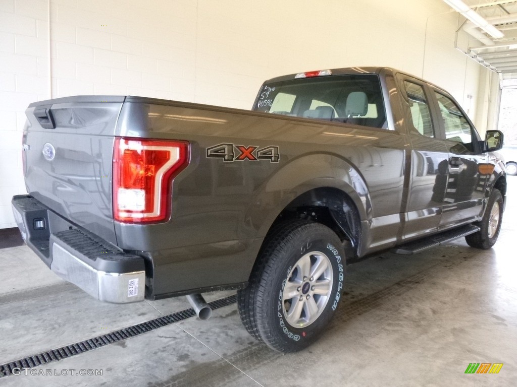 2017 F150 XL SuperCab 4x4 - Magnetic / Earth Gray photo #2