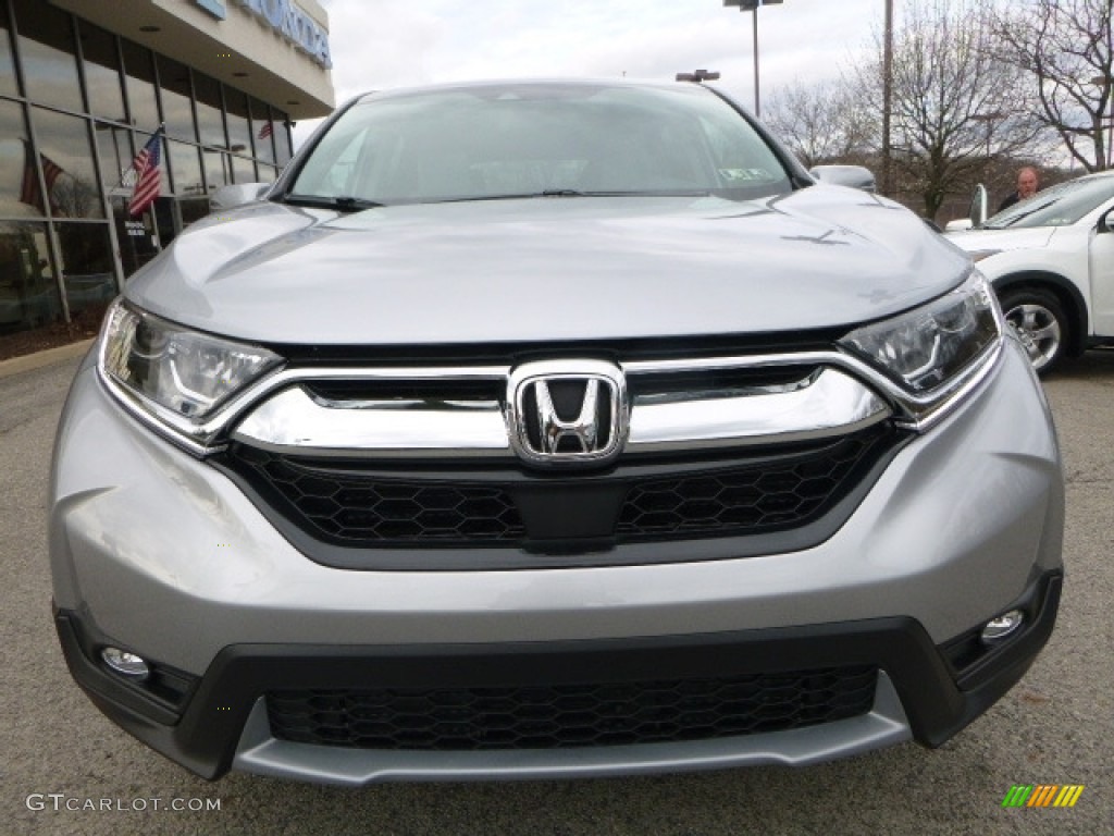 2017 CR-V EX-L AWD - Lunar Silver Metallic / Gray photo #6