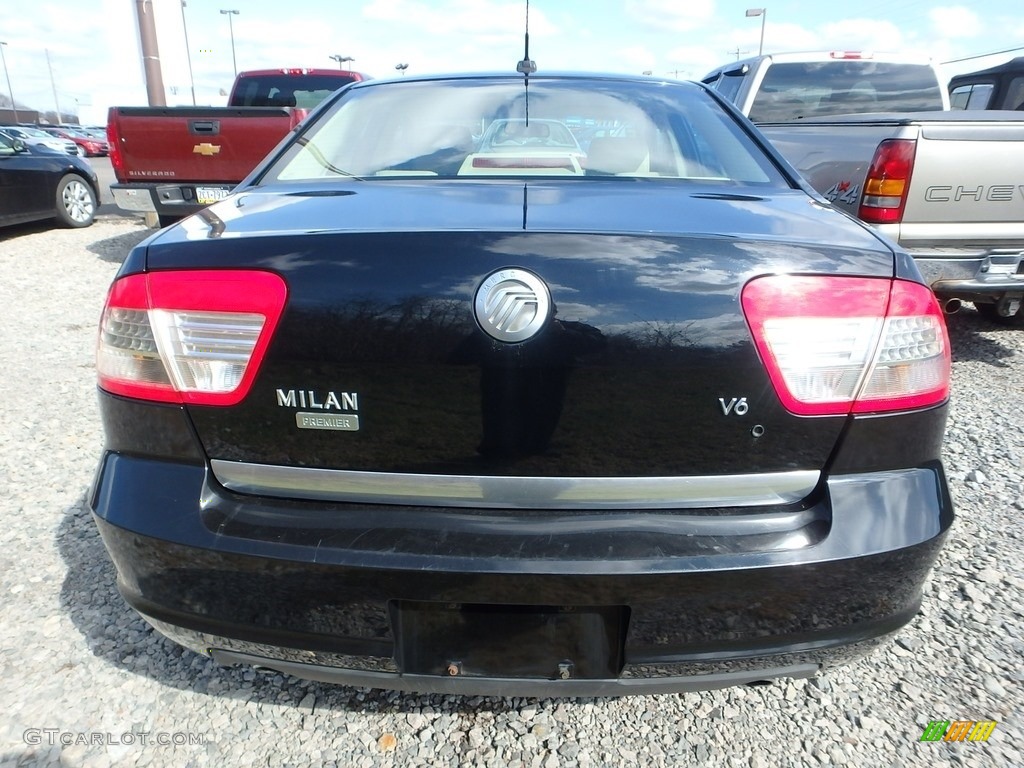 2007 Milan V6 Premier - Black Ebony / Camel photo #3
