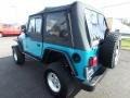 1997 Lapis Blue Jeep Wrangler SE 4x4  photo #2