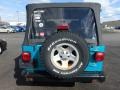 1997 Lapis Blue Jeep Wrangler SE 4x4  photo #3