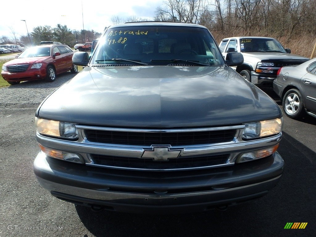 2000 Tahoe LT 4x4 - Medium Charcoal Gray Metallic / Graphite photo #6