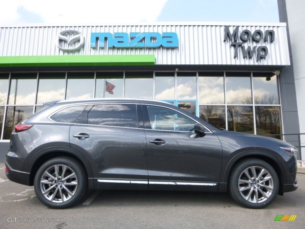 2017 Machine Gray Metallic Mazda CX9 Signature AWD 119481068 Photo 8