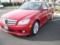 2008 Mars Red Mercedes-Benz C 300 Sport  photo #11