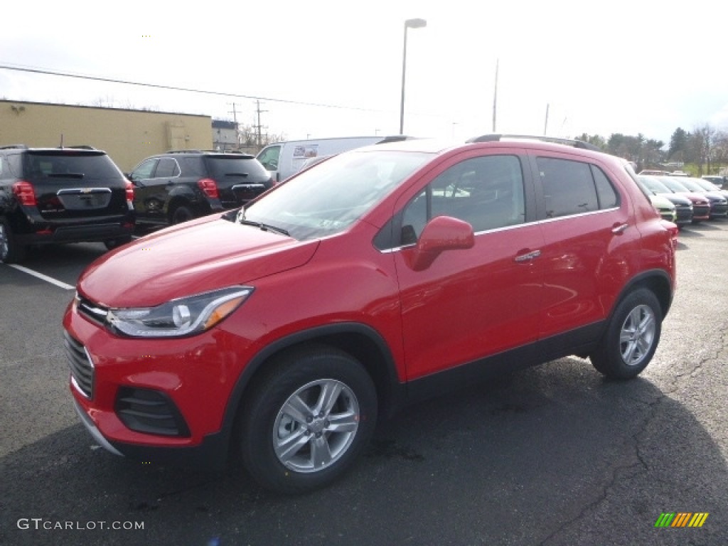 2017 Trax LT AWD - Red Hot / Jet Black photo #1