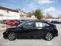 Crystal Black Pearl - Civic LX Hatchback Photo No. 3