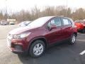 2017 Crimson Metallic Chevrolet Trax LS AWD  photo #1