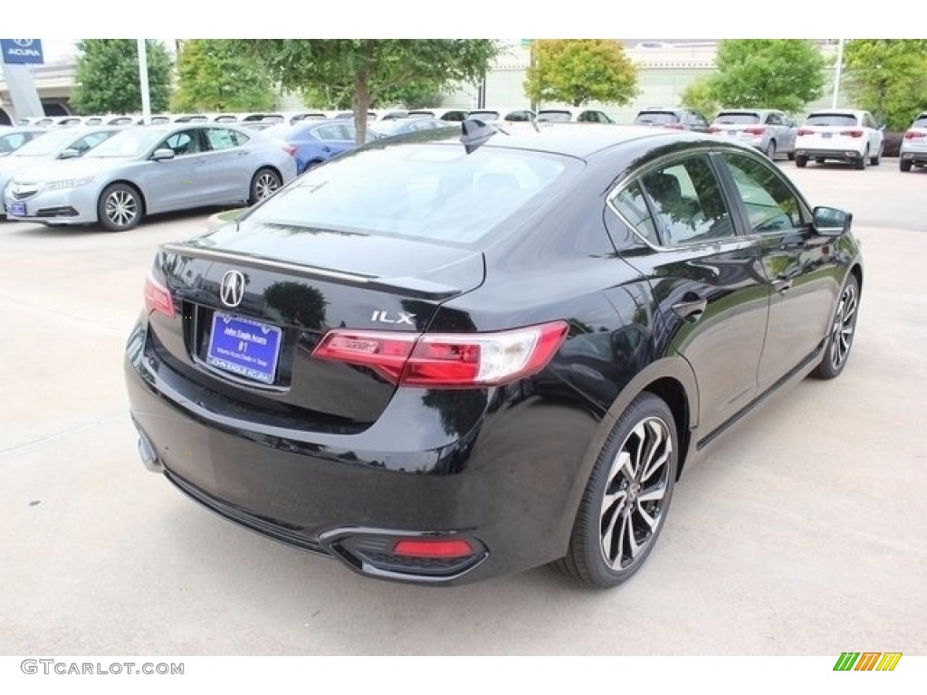 2017 ILX Technology Plus A-Spec - Crystal Black Pearl / Ebony photo #7