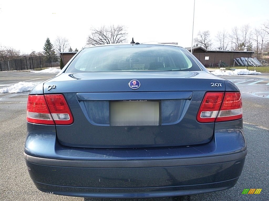 2006 9-3 2.0T Sport Sedan - Fusion Blue Metallic / Slate Gray photo #4