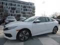 White Orchid Pearl - Civic EX-T Sedan Photo No. 4