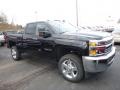 2017 Black Chevrolet Silverado 2500HD Work Truck Double Cab 4x4  photo #7