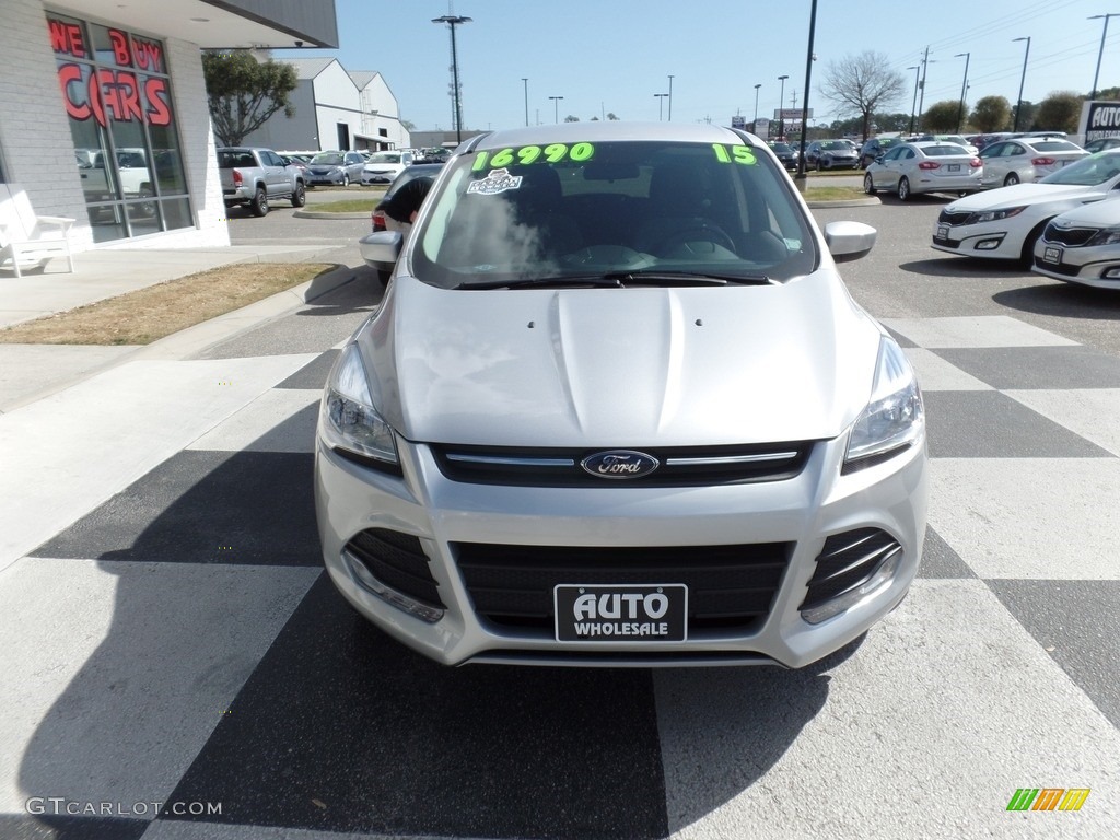 2015 Escape SE - Ingot Silver Metallic / Charcoal Black photo #2