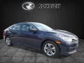 2017 Aegean Blue Metallic Honda Civic LX Sedan  photo #1