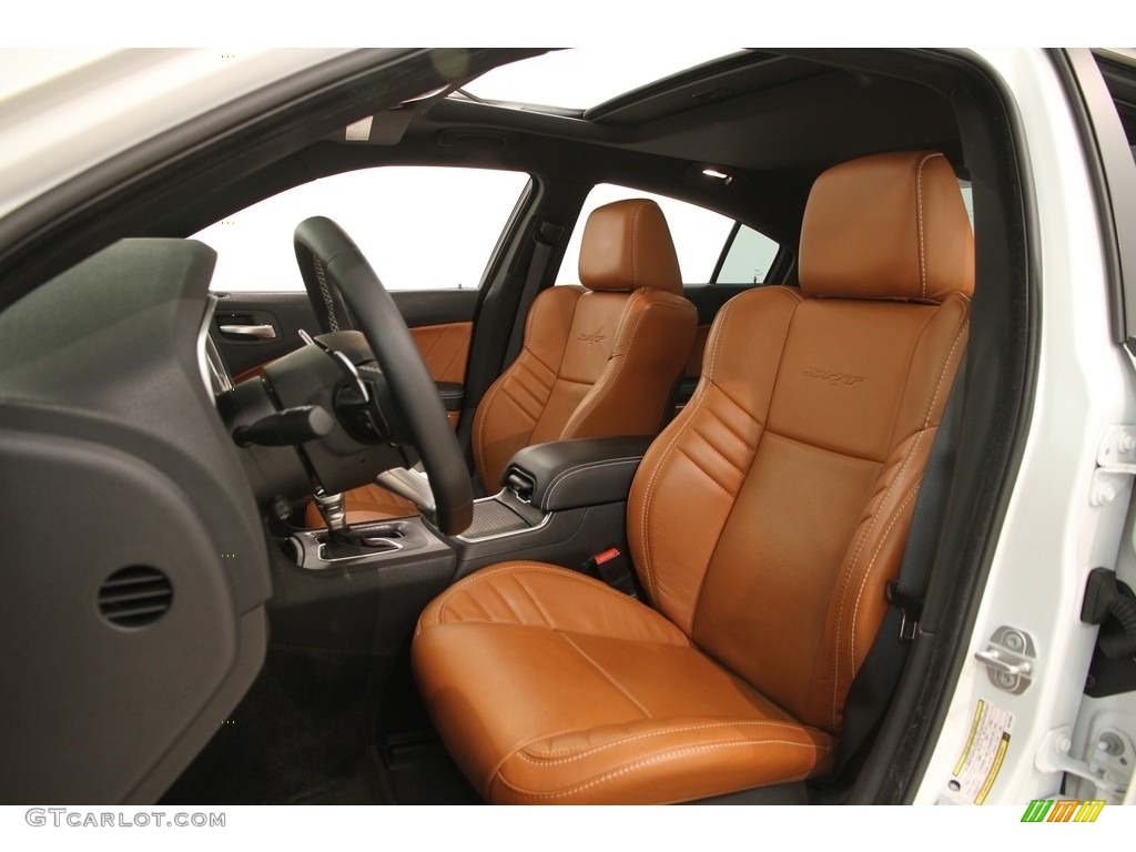 Black/Sepia Interior 2016 Dodge Charger SRT 392 Photo #119493030