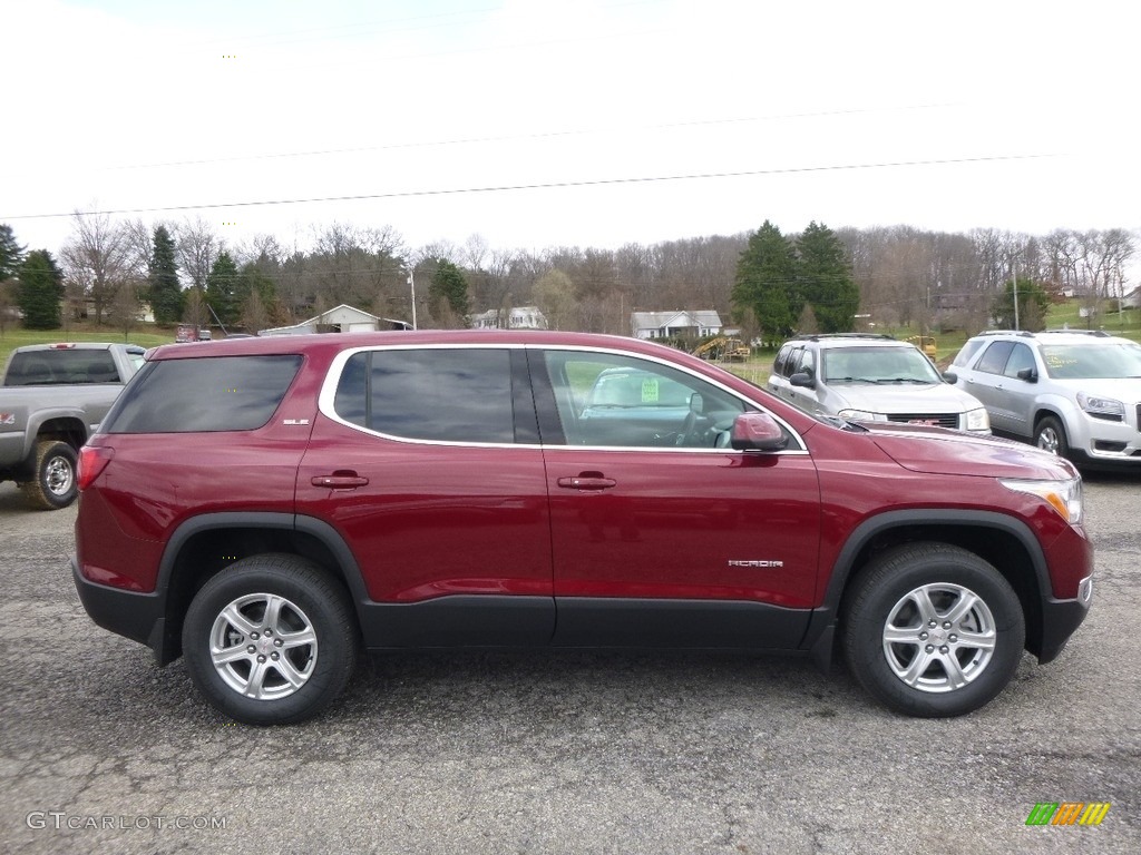 Crimson Red Tintcoat 2017 GMC Acadia SLE AWD Exterior Photo #119494800