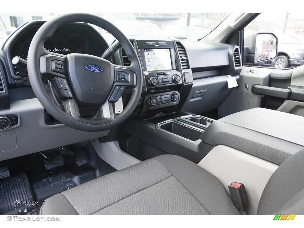 2017 F150 XL SuperCab 4x4 - Lightning Blue / Black photo #7