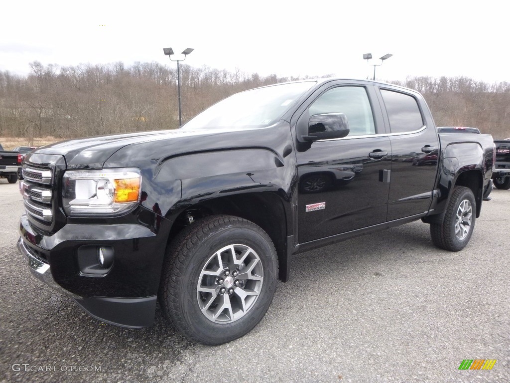 2017 Canyon SLE Extended Cab 4x4 All-Terrain - Onyx Black / Jet Black photo #1