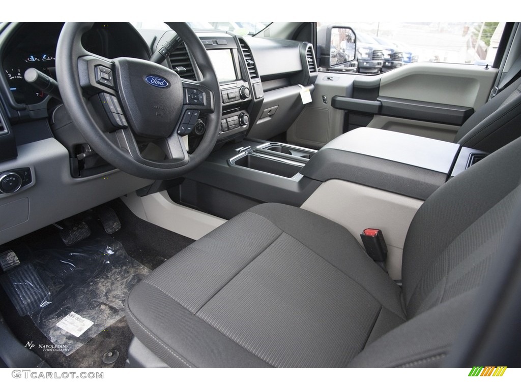 2017 F150 XL SuperCrew 4x4 - Ingot Silver / Black photo #6