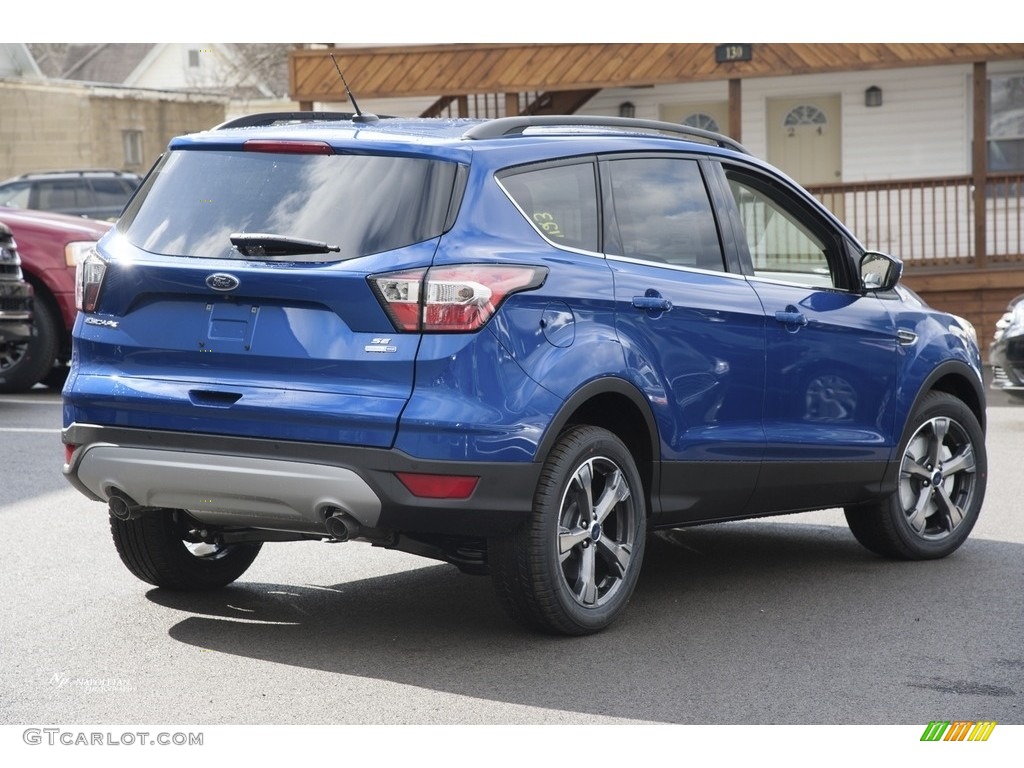 2017 Escape SE 4WD - Lightning Blue / Charcoal Black photo #3
