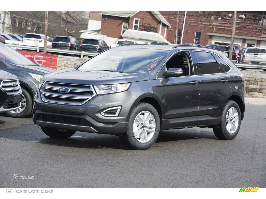 2017 Edge SEL AWD - Magnetic Metallic / Ebony photo #1