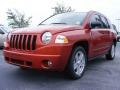 2009 Sunburst Orange Pearl Jeep Compass Sport  photo #1