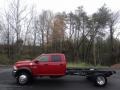 Agriculture Red - 4500 Tradesman Crew Cab 4x4 Chassis Photo No. 1