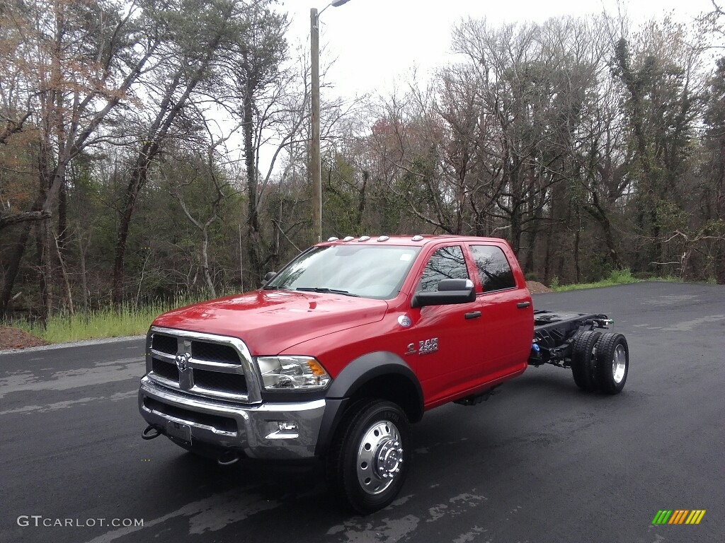 Agriculture Red 2017 Ram 4500 Tradesman Crew Cab 4x4 Chassis Exterior Photo #119498058