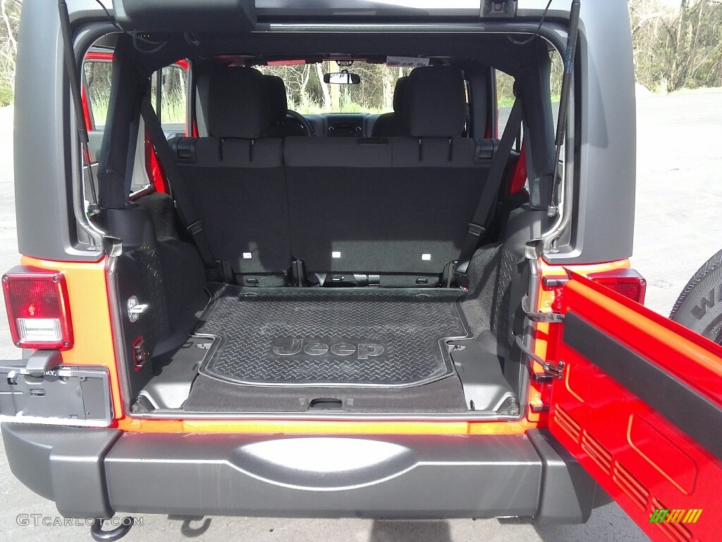 2017 Wrangler Unlimited Sport 4x4 - Firecracker Red / Black photo #8