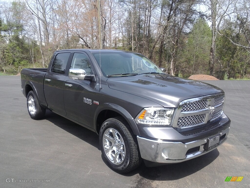 Granite Crystal Metallic 2017 Ram 1500 Laramie Crew Cab 4x4 Exterior Photo #119500812