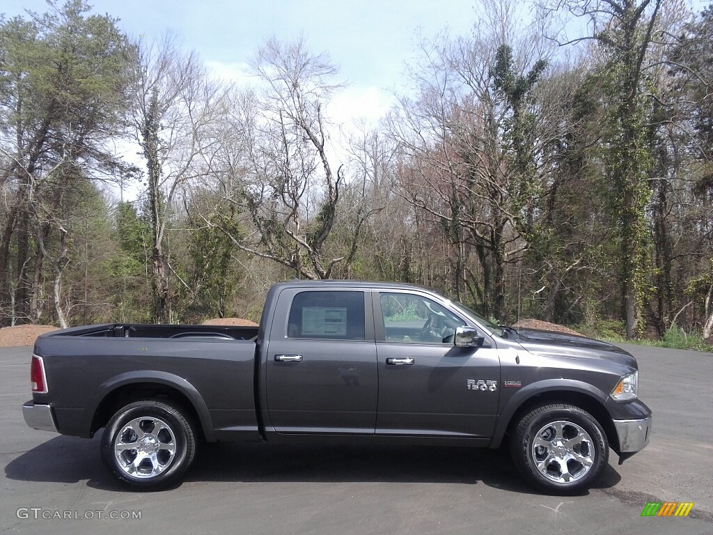 Granite Crystal Metallic 2017 Ram 1500 Laramie Crew Cab 4x4 Exterior Photo #119500827