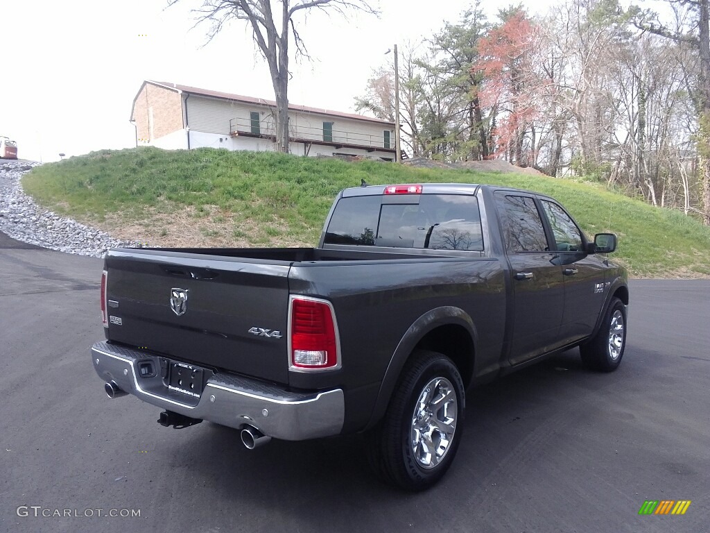 2017 1500 Laramie Crew Cab 4x4 - Granite Crystal Metallic / Canyon Brown/Light Frost Beige photo #6