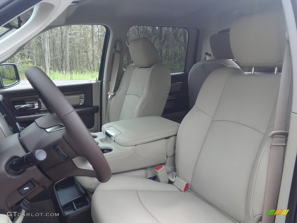 2017 1500 Laramie Crew Cab 4x4 - Granite Crystal Metallic / Canyon Brown/Light Frost Beige photo #27