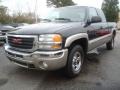 2003 Carbon Metallic GMC Sierra 1500 SLE Extended Cab 4x4  photo #1