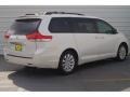 2013 Blizzard White Pearl Toyota Sienna XLE  photo #7